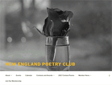 Tablet Screenshot of nepoetryclub.org